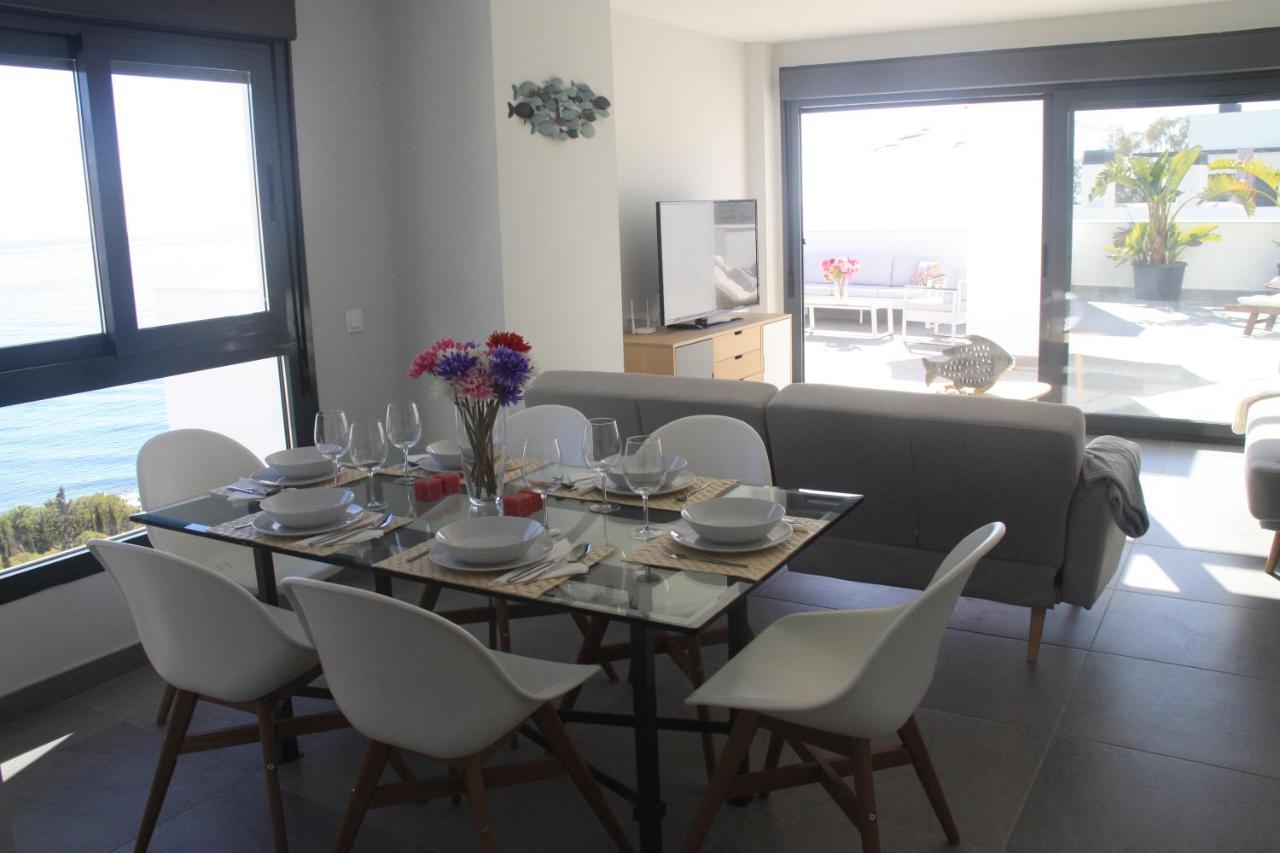 Sunny Penthouse Beach Apartment With Panoramic Views Almunecar Ngoại thất bức ảnh