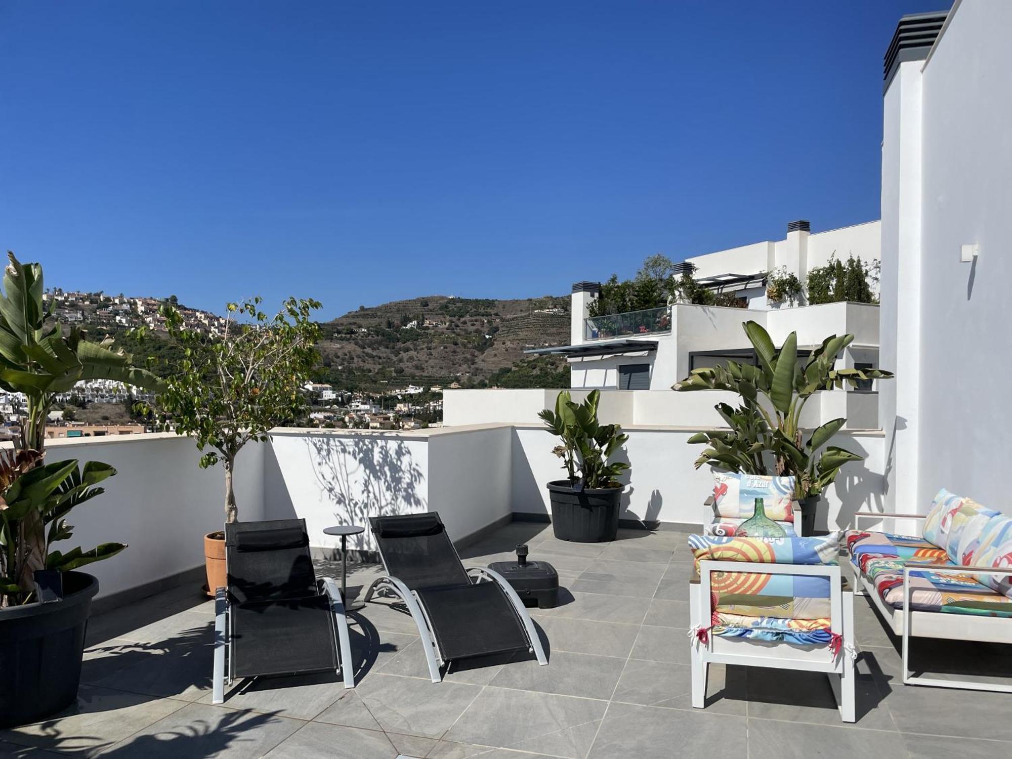 Sunny Penthouse Beach Apartment With Panoramic Views Almunecar Ngoại thất bức ảnh