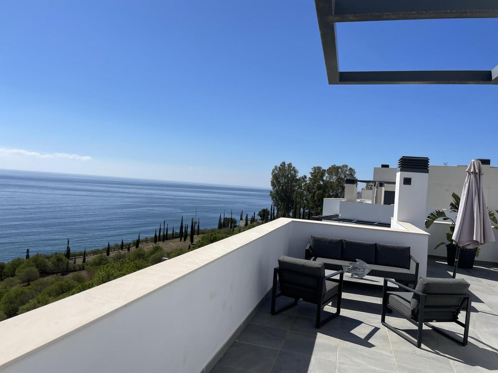 Sunny Penthouse Beach Apartment With Panoramic Views Almunecar Ngoại thất bức ảnh